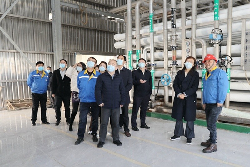 2022年12月15日，时任浙江省发展鼎新委党组成员、副主任吴红梅莅临888集团电子游戏(中国游)有限公司官网纸业调研企业用能、节能工作