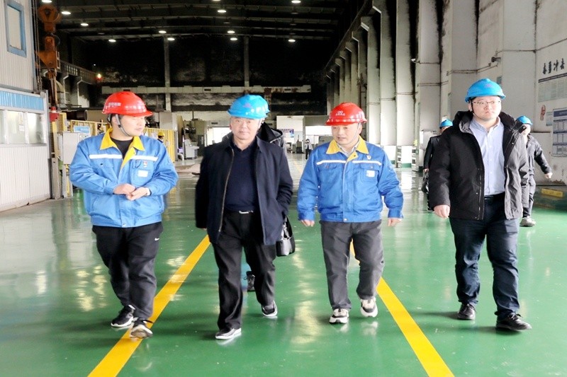 2024年 1月30日，浙江省经信厅机关党委二级巡视员孙自强莅临888集团电子游戏(中国游)有限公司官网纸业发展岁末岁首安全出产督导